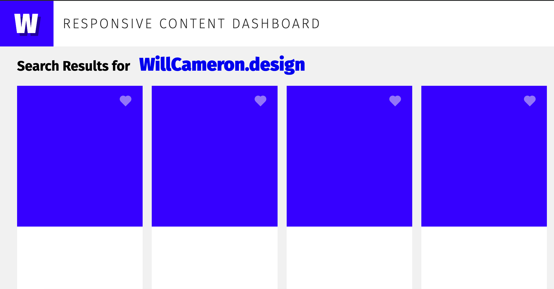 Responsive Content Grid